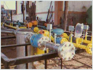 Piping Rack For Gas Mixing Station